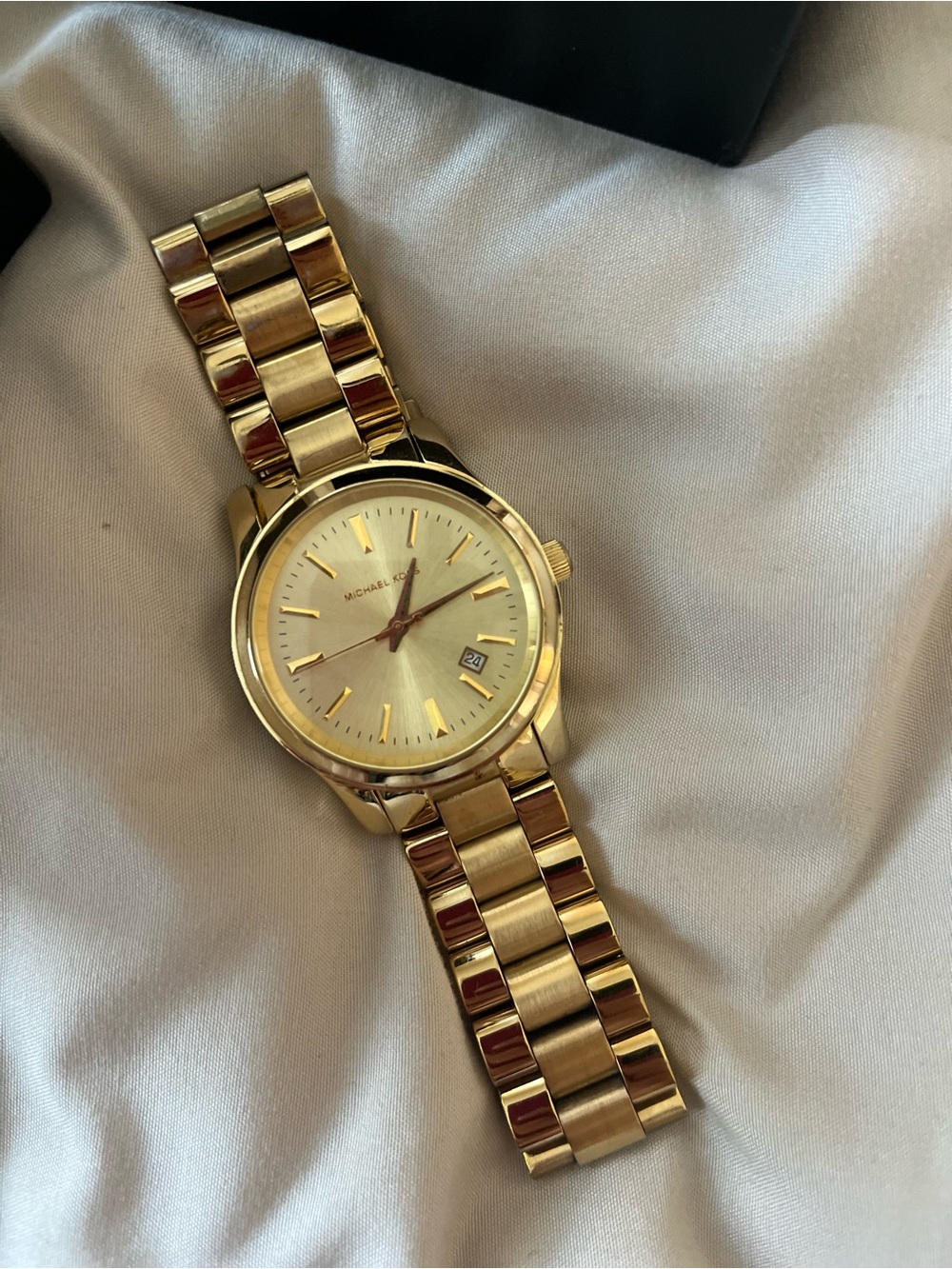 Michael Kors Gold Tone Women's Link Bracelet Watch